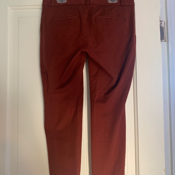 Burgundy dress/work capris - Picture 3 of 4